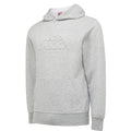 Hard Yakka Embossed Men's Regular Fit Pullover Hoodie Sweatshirt, Light Grey, Size m(LGY)