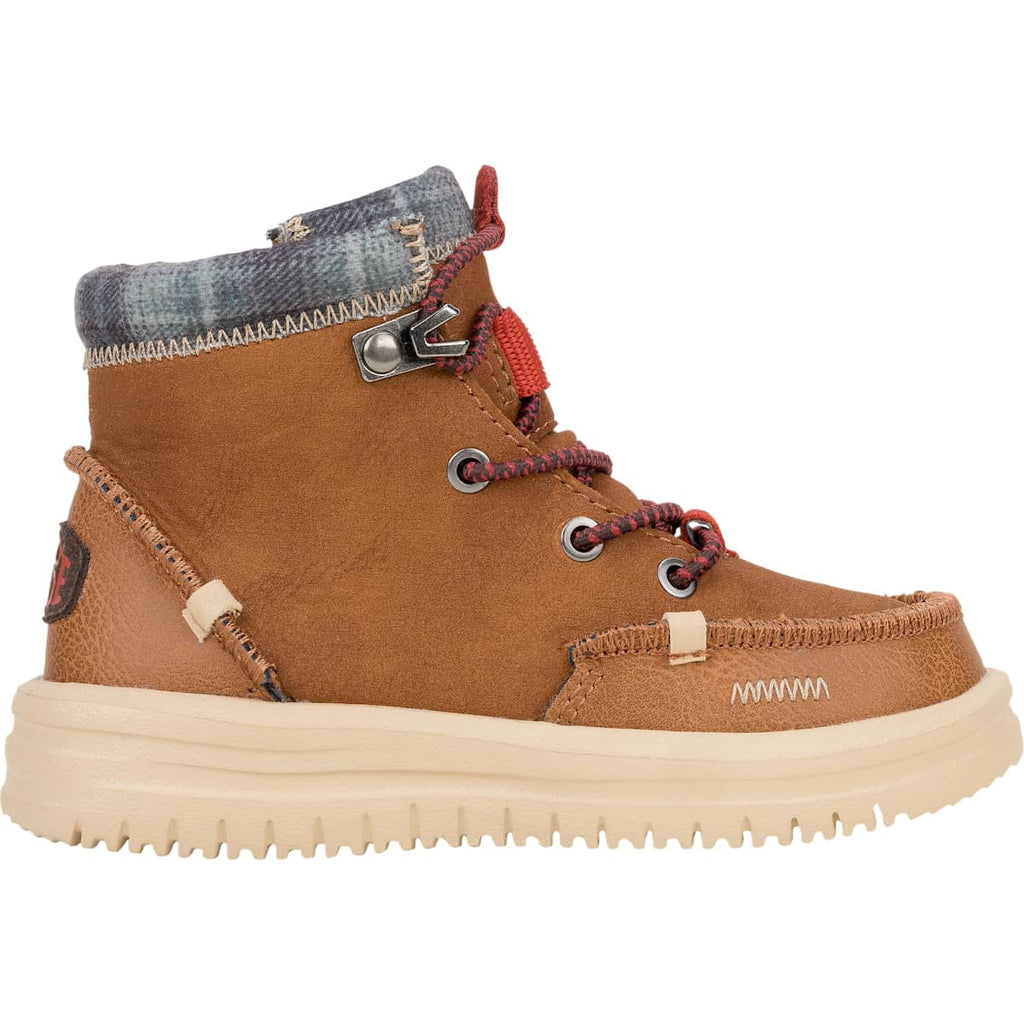 HEYDUDE Bradley Toddler Classic, Cognac, 10