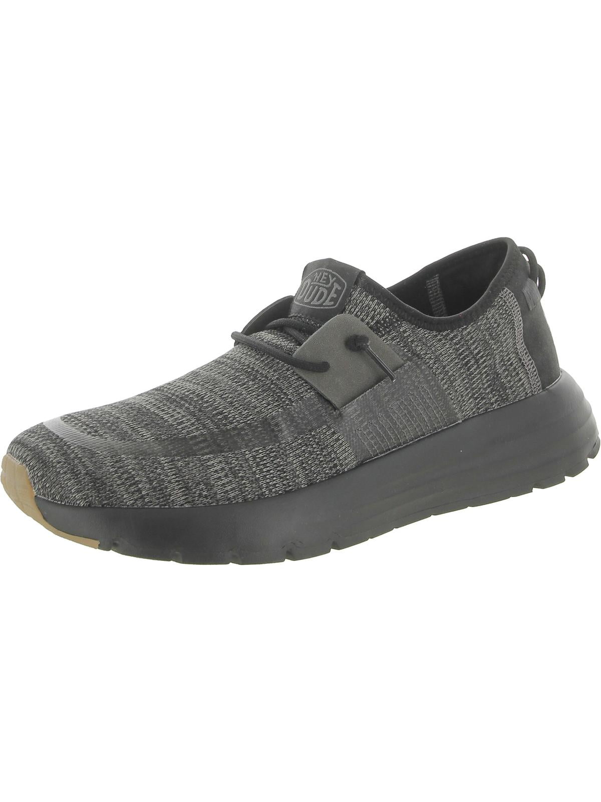 Mens Hey Dude Sirocco Black Night Tennis Shoe