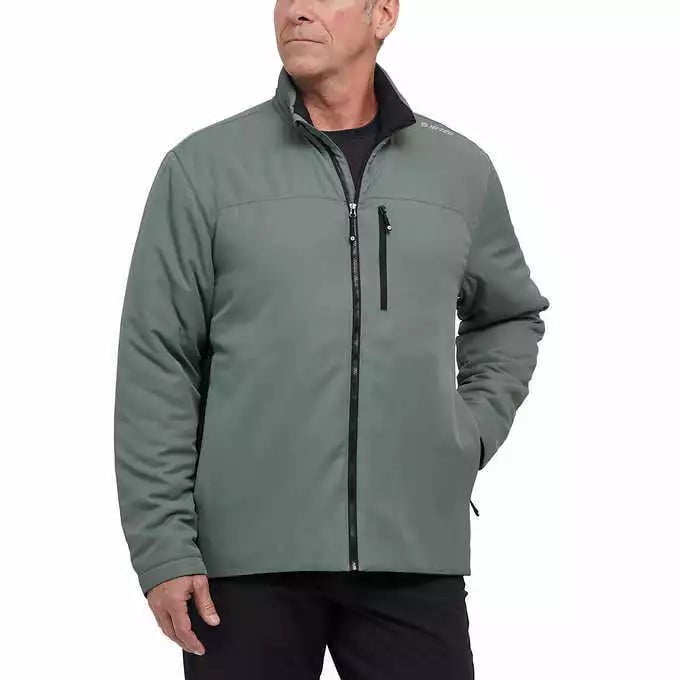 Hi-Tec Men's Full Zip Jacket, X-Large, Green