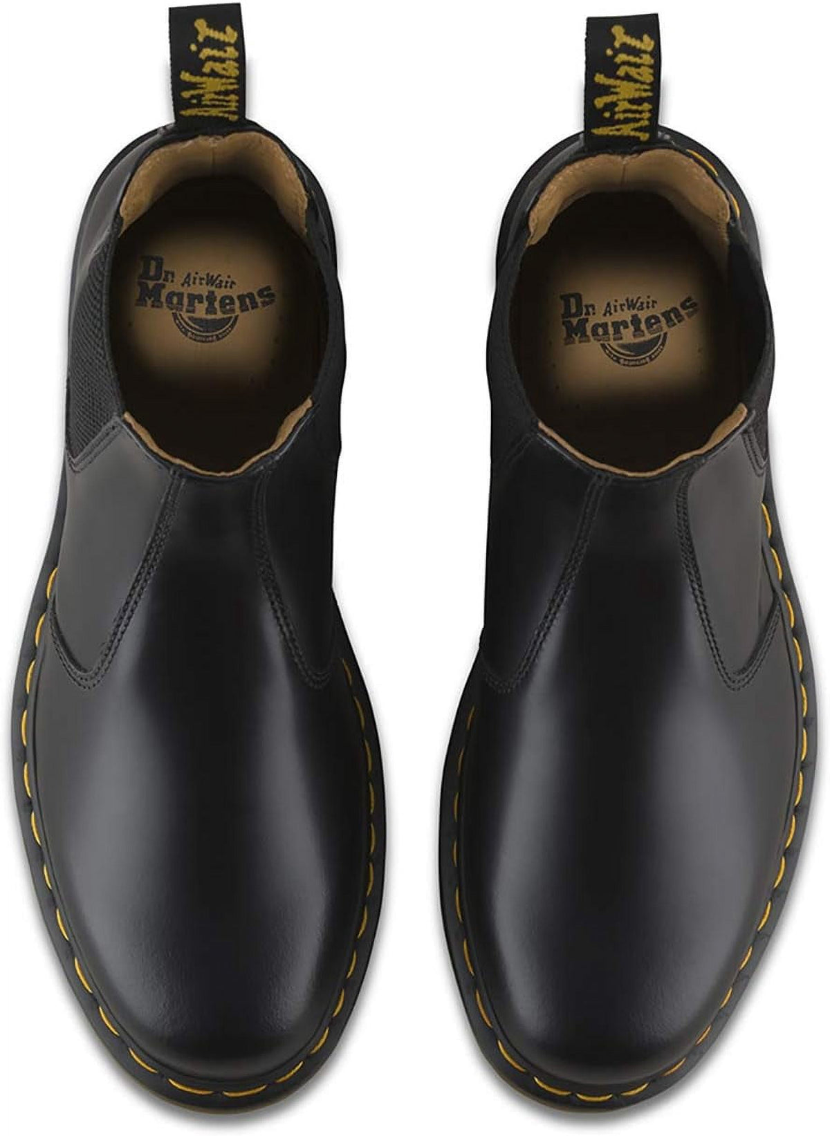 Dr Martens 2976 YS Women's Classic Leather Chelsea Boot in White Size 11