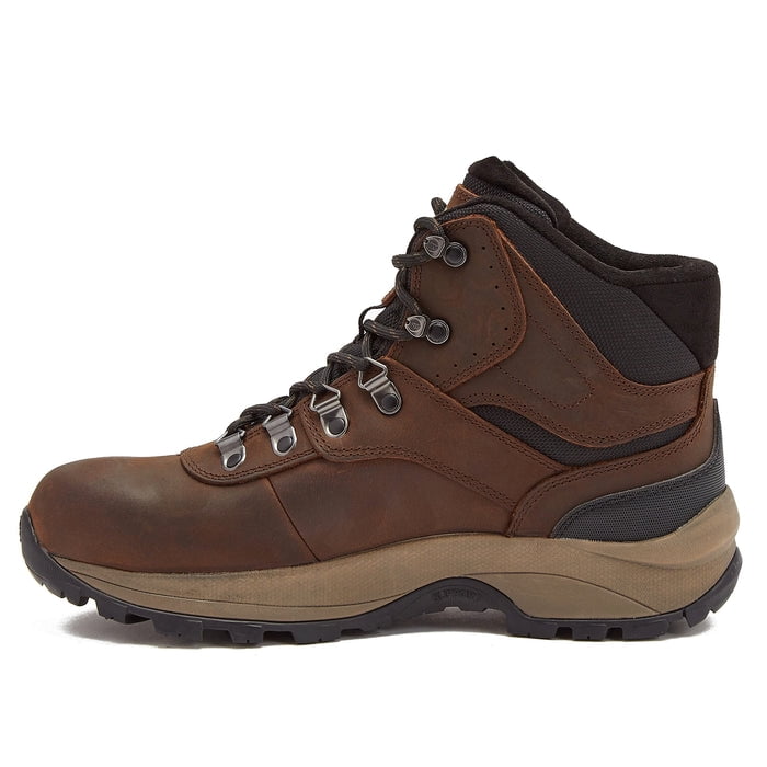 HI-TEC Men's Altitude VI I Waterproof Hiking Boot Dark Brown/Tan - CH80054M-E