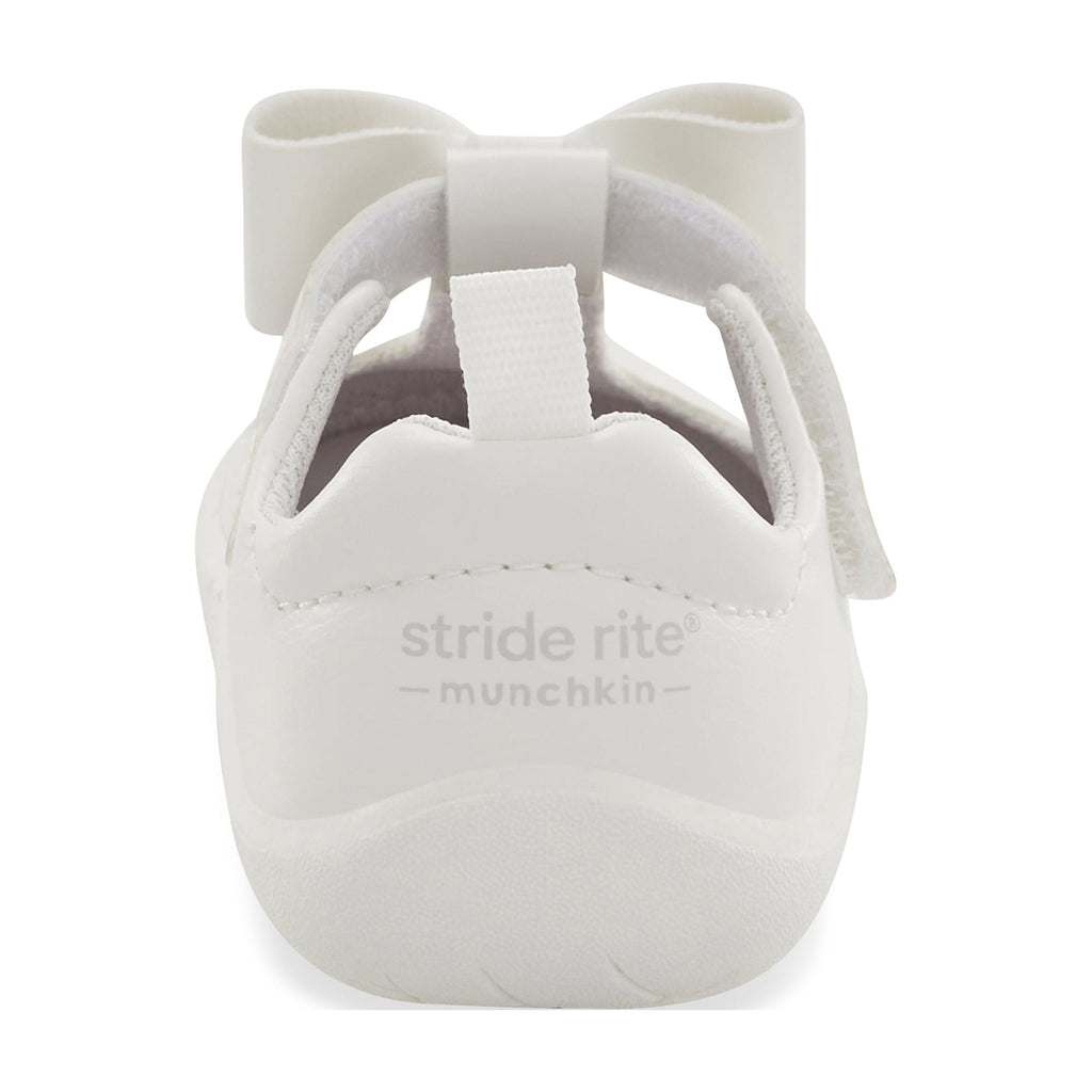 Munchkin by Stride Rite Baby Girl Peyson Bow T-Strap Dress Shoe