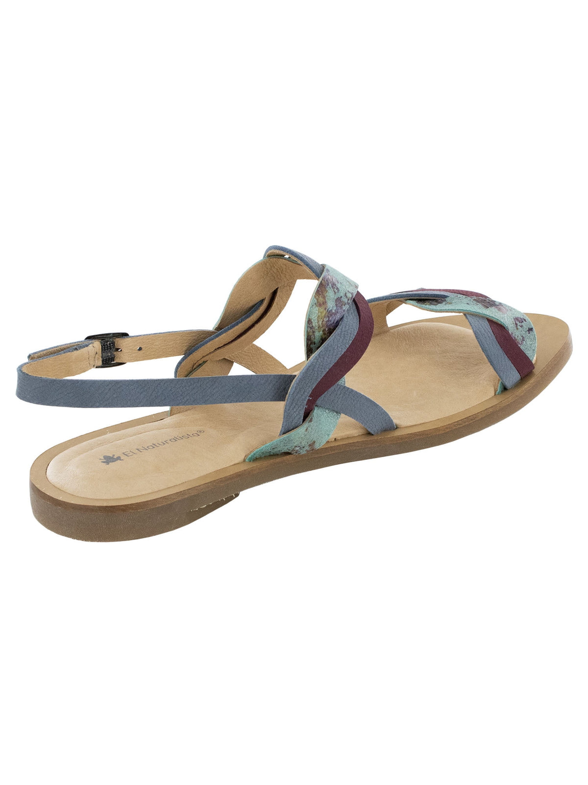 El Naturalista Womens Tulip N5188 Flat Sandal Shoes, Taupe, EU 36 / US 6
