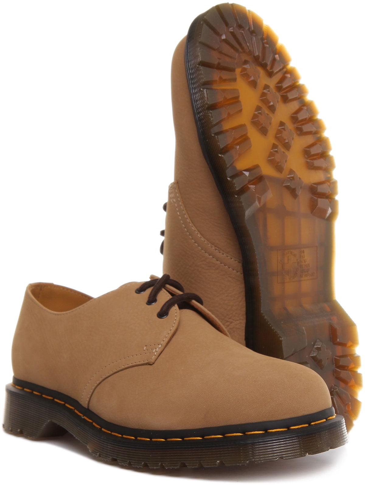 Dr. Martens 1461 Waterproof Nubuck 3 Eye Shoe