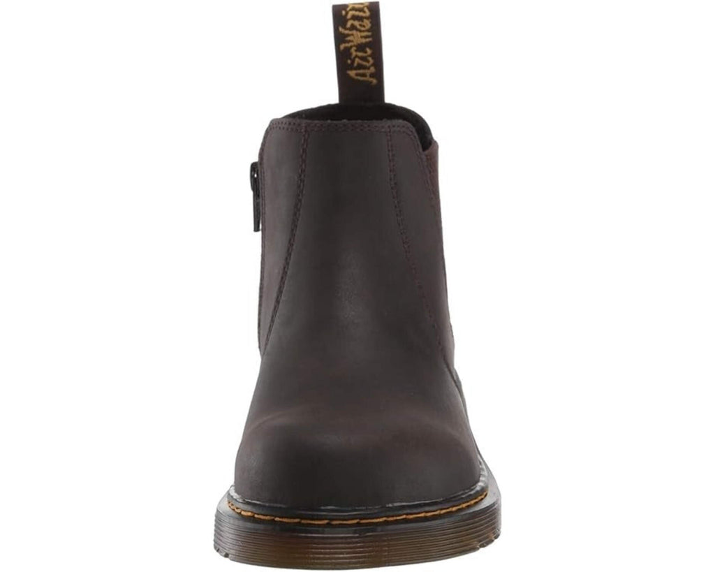 Dr. Martens 2976 Boots Kids US 5 Brown Leather Round Toe Ankle Chelsea ZOGG180