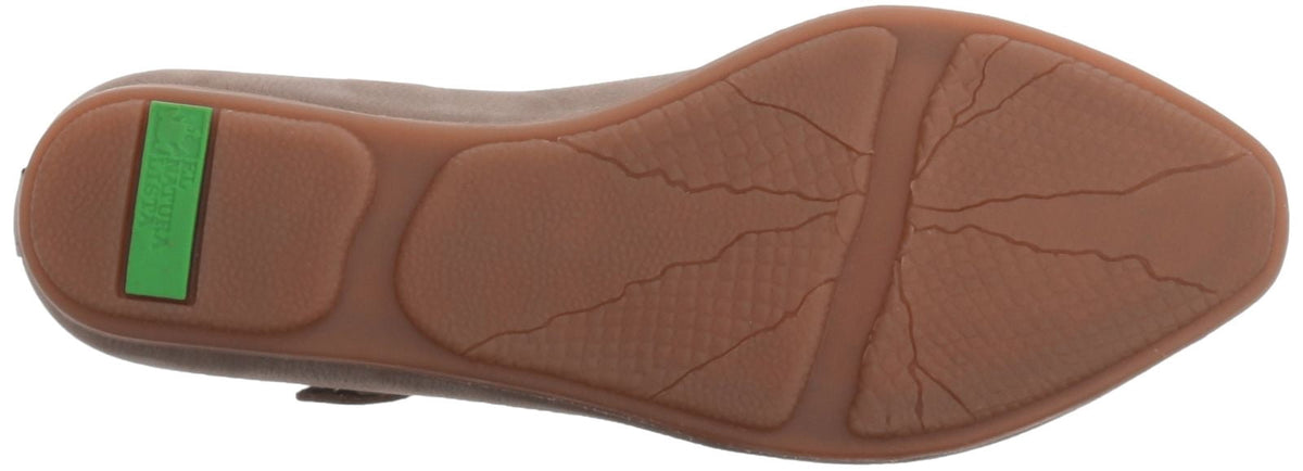 El Naturalista Women's Stella ND58 Mary Jane Flat Shoe Kaki