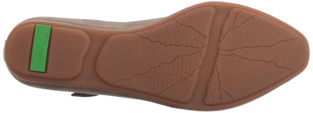 El Naturalista Women's Stella ND58 Mary Jane Flat Shoe Kaki Leather 36 EU / 6 US