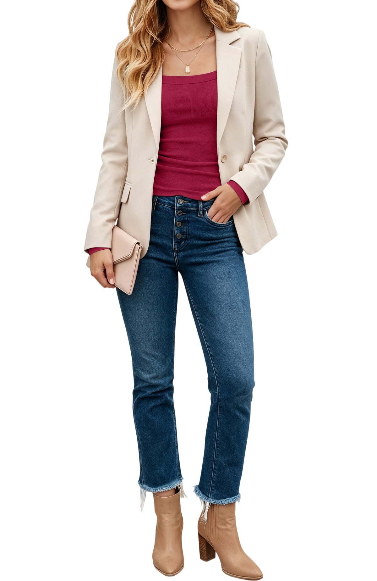 SPROUTOP Slim Fit Blouse for Women Long Sleeve Square Neck Shirts Ribbed Fall Ladies Casual Basic Tops