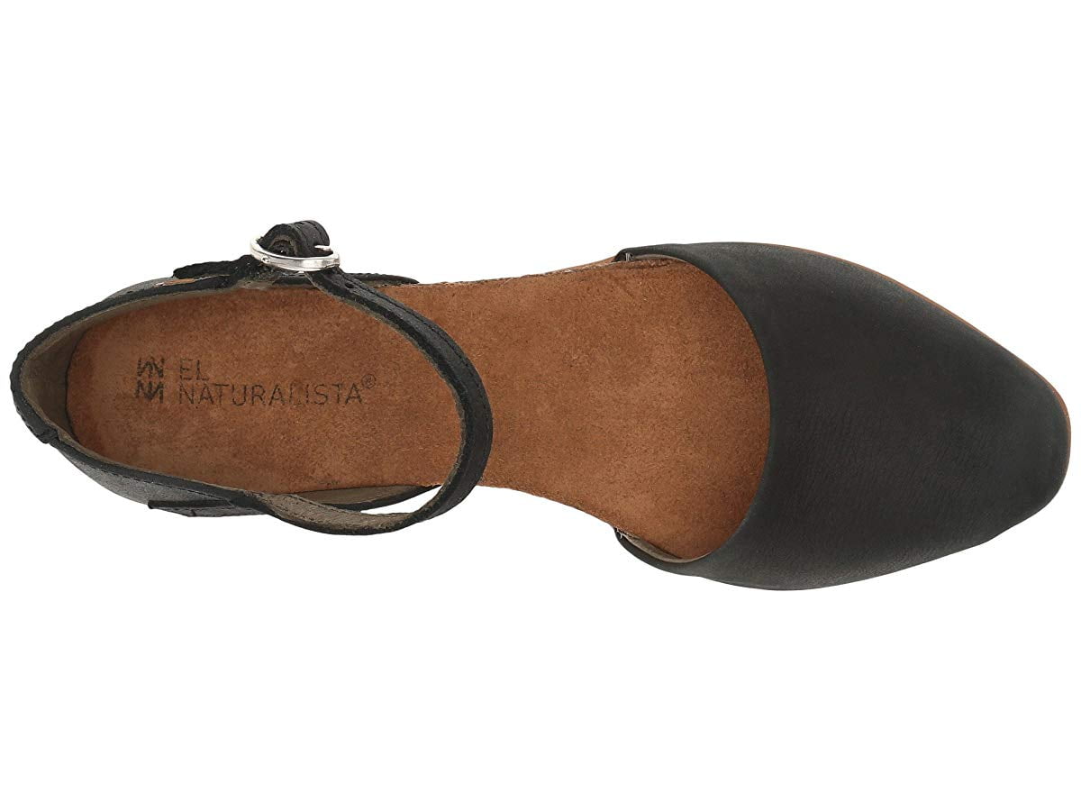 El Naturalista Womens Stella ND54 Sandal Shoes, Black/Piedra, EU 37 / US 7