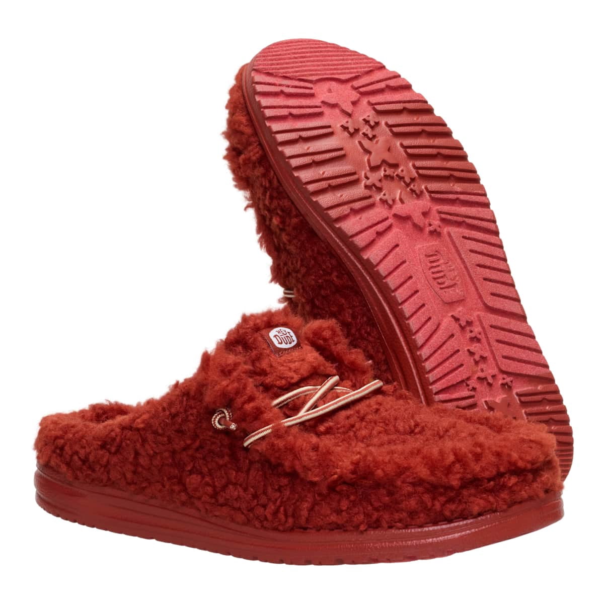HEYDUDE Wally Slipper, Cozy Timber Wolf, 12
