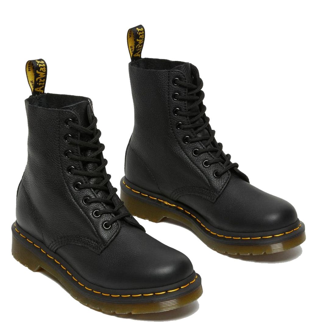 Dr Martens Women's 1460 Pascal Boot Black Virginia Leather - 13512006