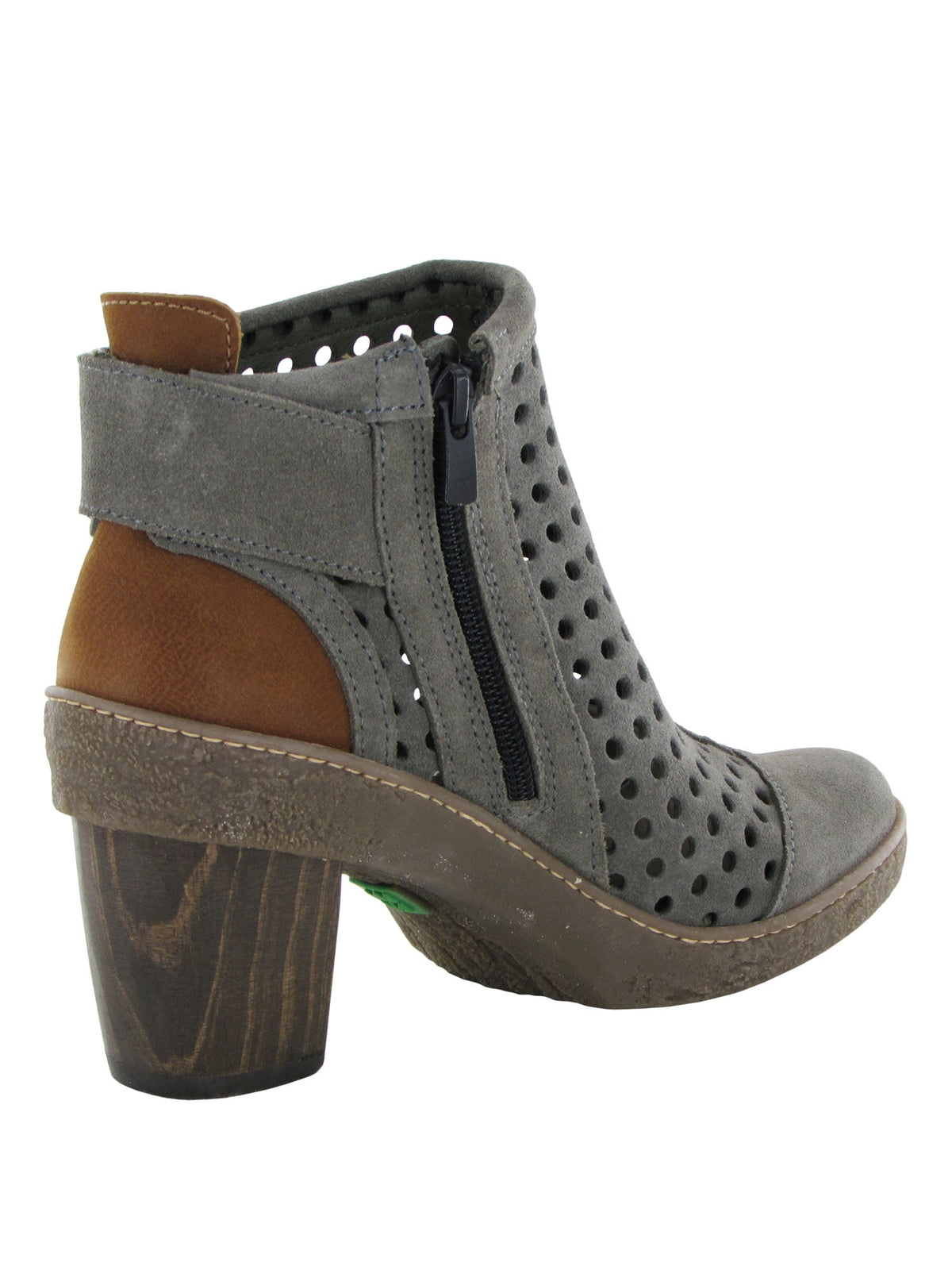 El Naturalista Womens Lichen NF77 Ankle Boot Shoes, Grafito/Wood, EU 36 / US 6