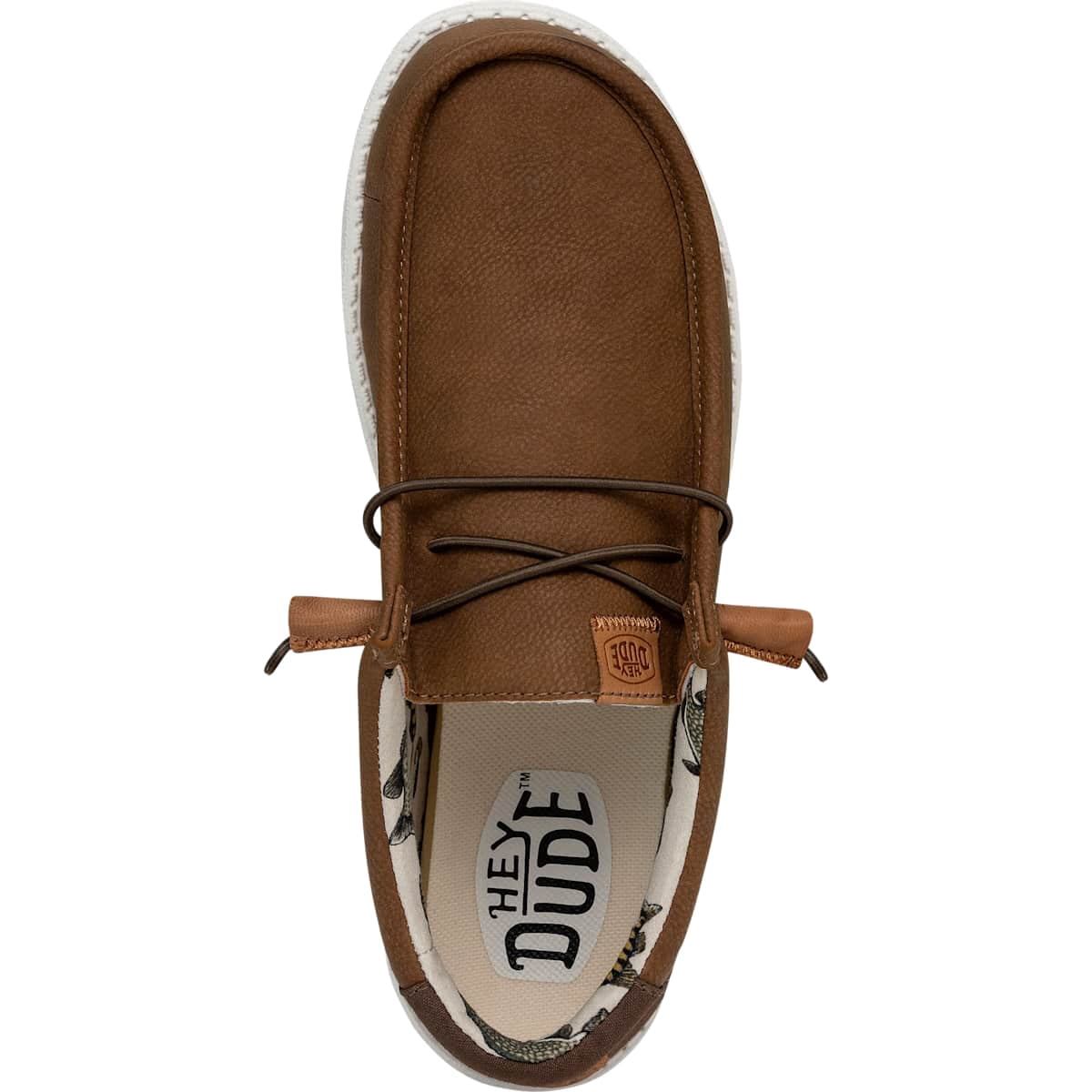 HEYDUDE Mens Wally Fish Lure, Brown, 12