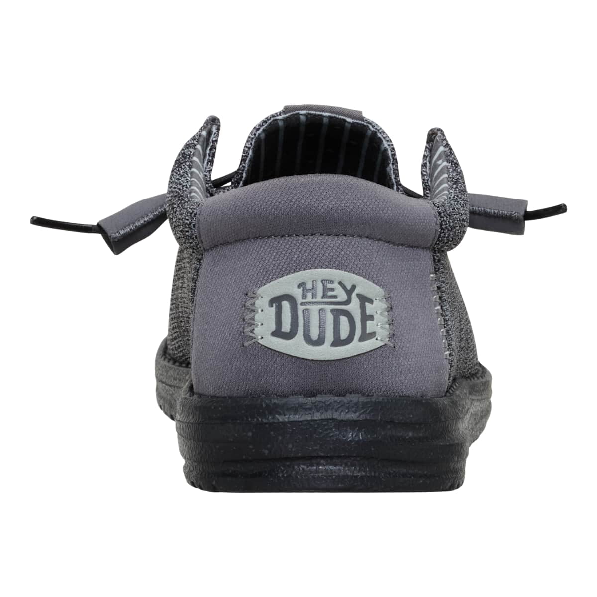 HEYDUDE Wally Stretch Sox, Granite Grey/Black, 11