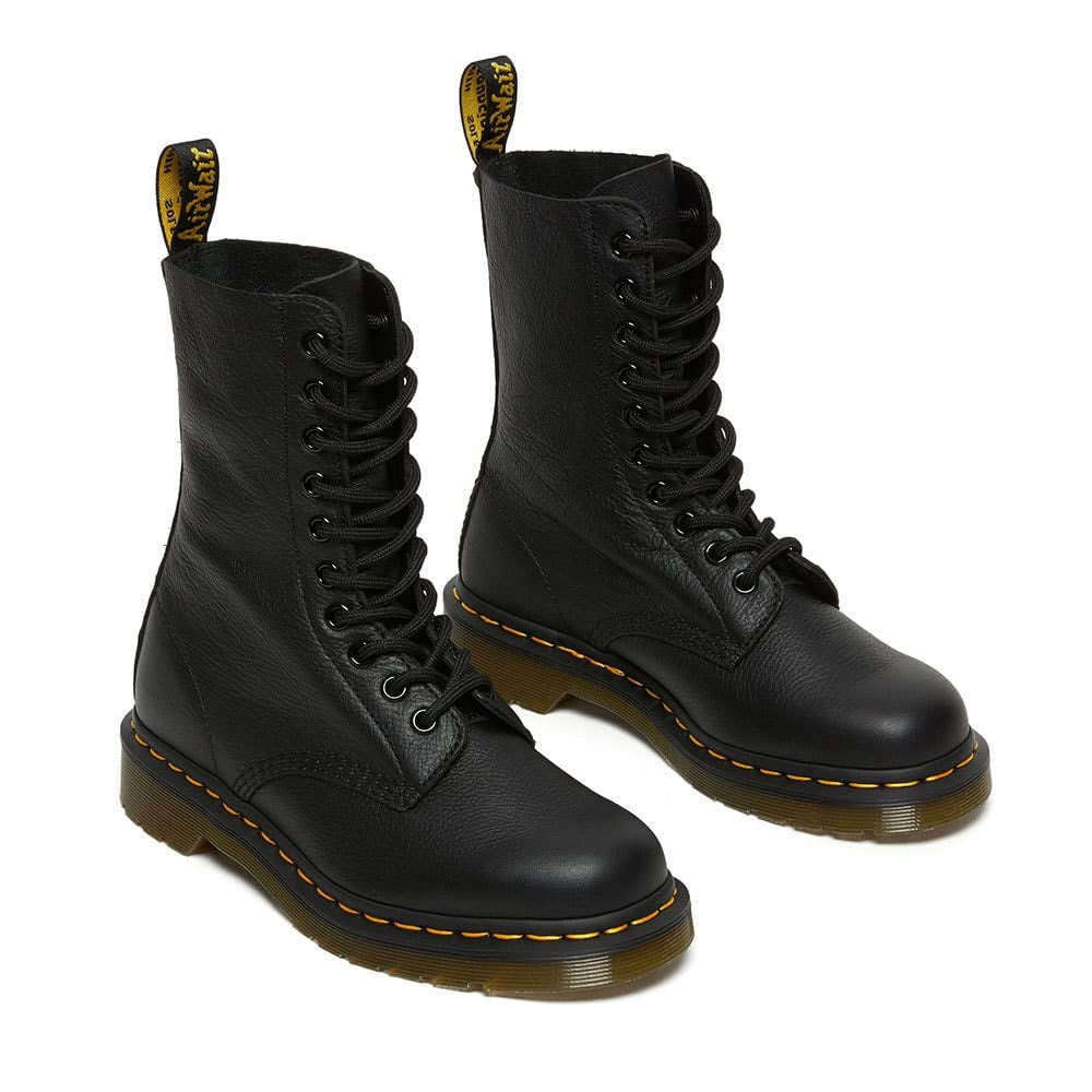 Dr. Martens Women's 1490 Boot Smooth, Black, 11 US Women