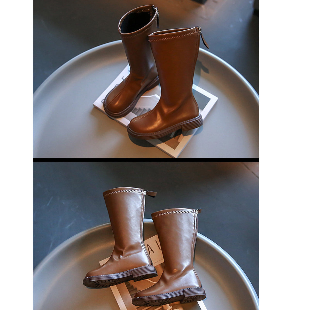 Boys Boots Christmas Gift Girls Knee High Fashion Riding Boots Youth/Toddler(Big Kids/Little Kids/Toddler) Save Big
