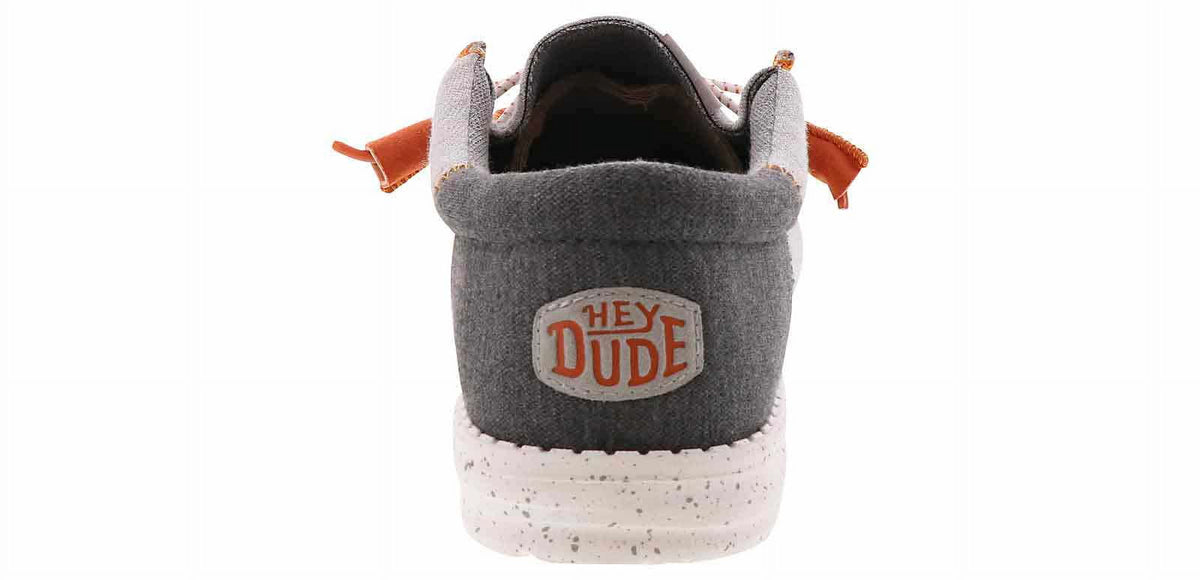 Heydude Wally Tri Varsity Orange Casual Shoe | 40170-810