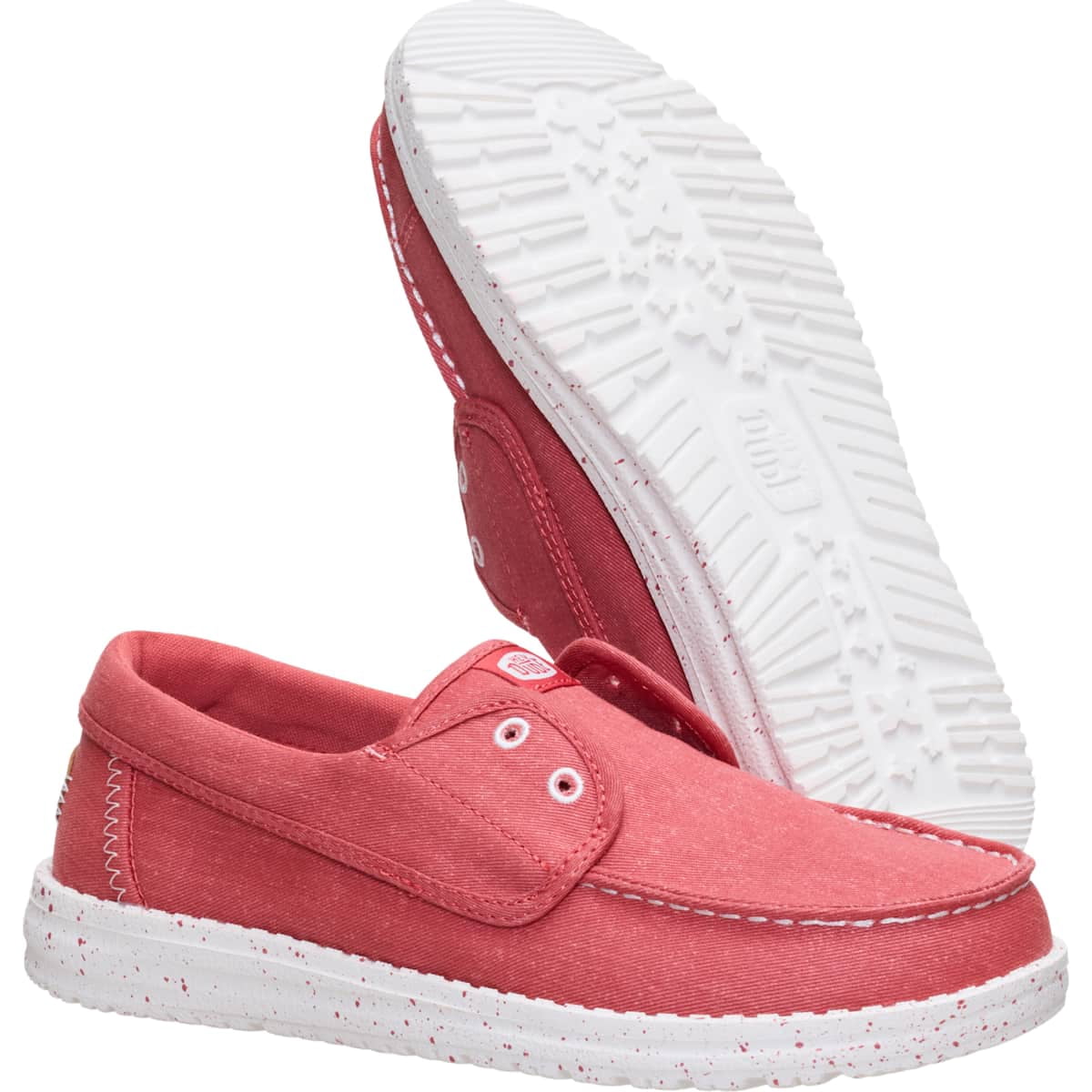 HEYDUDE Women Wendy Cru Gingham, Skyway Blue/Multi, 9