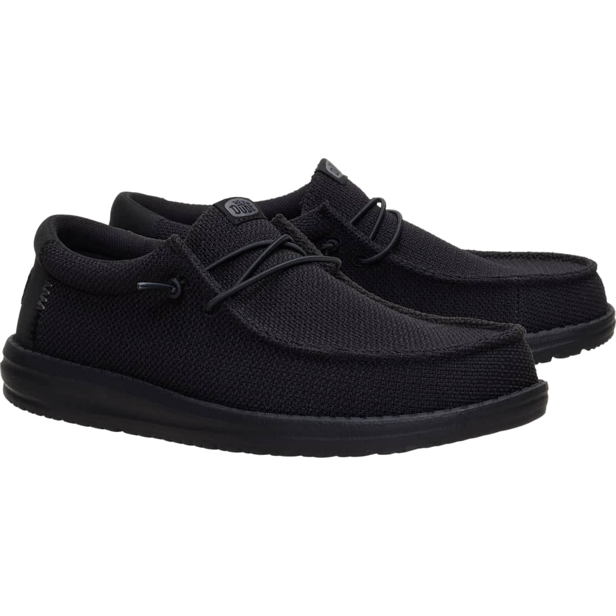 HEYDUDE Men Wally Mesh, Black Mono, 15