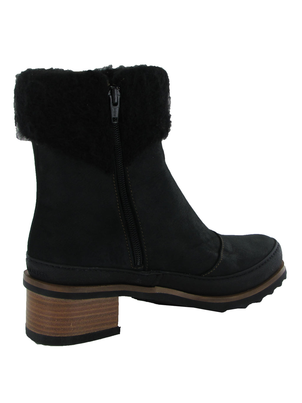 El Naturalista Womens Kentia N5122 Heeled Boot Shoes, Black/Black, EU 38 / US 8