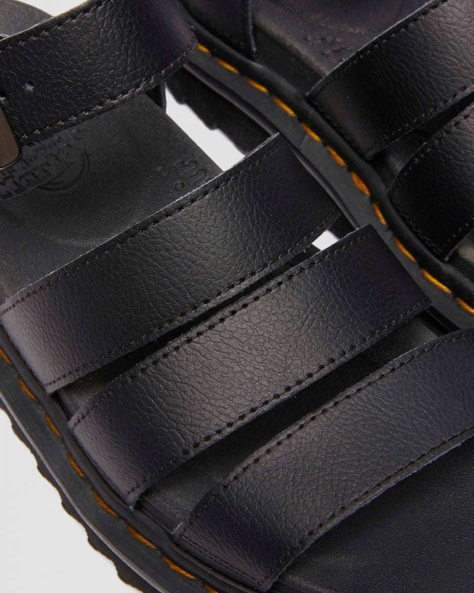 Dr Martens Women's Blaire Sandal Black Athena Leather - 31520001
